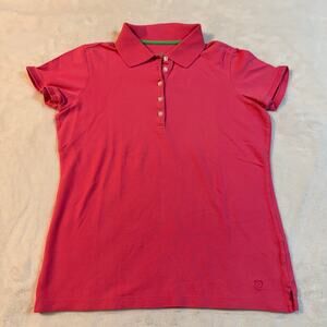 Vintage Pink Womens Izod Polo